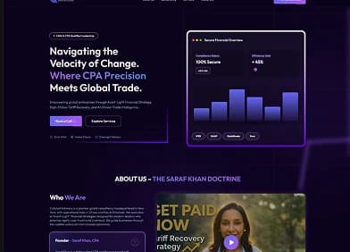 Catalyst Advisory website